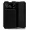 Cool Funda Flip Cover Liso Negro para Samsung Galaxy A41 A415
