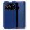 Étui à rabat bleu uni cool pour Samsung Galaxy M31 M315