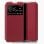 Cool Funda Flip Cover Liso Rojo para Samsung Galaxy A51 5G A516