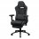 Aerocool Royal AeroSuede Cadeira Gaming com apoio para os pés em cinzento ardósia