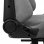 Cadeira para jogos Aerocool Royal AeroWeave com apoio para os pés cinza