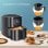 Aigostar Mini Cube Freidora sin Aceite 3.5L 1500W