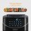 Aigostar Freidora sin Aceite y Vaporera 7L 1900W