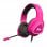 Krom Khali Licença Oficial Barbie Headset Gaming Rosa