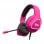 Krom Khali Licença Oficial Barbie Headset Gaming Rosa