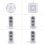 Ewent Régua 11 Tomadas em Torre com 2 Carregadores USB + 2 USB-C