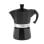Cafetera Italiana Orbegozo KFN 310 3 tazas aluminio negra compatible gas/vitro