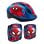 Casque Spiderman, genouillères et coudières