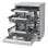 LG DF455HSS lave-vaisselle Pose libre 14 couverts C