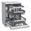 LG DF455HSS lave-vaisselle Pose libre 14 couverts C