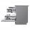 LG DF455HSS lave-vaisselle Pose libre 14 couverts C