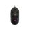Ratón Conceptronic DJEBBEL04B USB tipo A 6400 DPI Negro Iluminación Multicolor