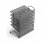 Bandeja Sobremesa Q-connect Kf17289 Metalica Rejilla Negra 6 Bandejas 325x230x390 Mm