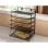 Bandeja Sobremesa Q-connect Kf17289 Metalica Rejilla Negra 6 Bandejas 325x230x390 Mm