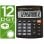 Calculadora Citizen Sobremesa Sdc-812 Bn Eco Solar Y Pilas 12 Digitos 124x102x25mm Negro
