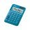 Casio Ms-20uc-bu Calculatrice de bureau 12 chiffres Taxe +/- Couleur Bleu