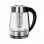 Aigostar Cris Hervidor de Agua con Infusor 1.7L 2200W Plata/Negro