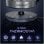 Aigostar Cris Hervidor de Agua con Infusor 1.7L 2200W Plata/Negro