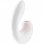 Vibratore inseribile Satisfyer Supernova con impulso d'aria - Bianco