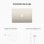 Apple Macbook Air Apple M2/8GB/512GB SSD/GPU Deca Core/13.6" Blanco Estrella