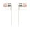 Auricolari JBL Tune 210 con filo Jack 3.5 mm In-ear per Musica Microfono Integrato Grigio