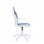 Silla Gamer DRW Sticker Blanco-Azul
