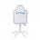 Silla Gamer DRW Sticker Blanco-Azul