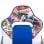 Silla Gamer DRW Sticker Blanco-Azul