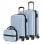 Numada Upfly Juego Maletas y Neceser 3pzs Azul