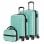 Numada Upfly Juego Maletas y Neceser 3pzs Verde