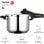 Fagor Rapid Xpress - Panela de Pressão Super Rápida 6L, Aço Inox, 2 Modos de Velocidade