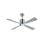 Deckenventilator CasaFan Eco Neo III 103cm 22W Chrom/ Hellgrau DC Motor