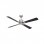 Casafan 942242 Deckenventilator Eco Neo III, 132 cm, 30 W, gebürstetes Chrom/Wenge oder Silber