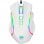 Mouse da gioco Redragon M607W Griffin RGB 7200 DPI Bianco