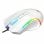 Mouse da gioco Redragon M607W Griffin RGB 7200 DPI Bianco