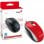Mouse ottico ambidestro Genius DX110 1000 DPI Rosso