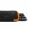 Krom K-BAG Gaming-Tastaturhülle Schwarz/Orange
