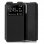 Cool Funda Flip Cover Liso Negro para Realme C31