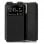 Cool Black Smooth Flip Cover Case pour Realme C35 / Narzo 50A Prime