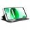 Cool Black Smooth Flip Cover Case pour Realme C35 / Narzo 50A Prime