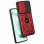 Fantastica custodia rigida rossa ad anello per Samsung Galaxy S22 Plus S906