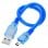 OcioDual Cable USB 2.0 a Mini USB Macho/Macho 30cm Azul