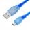 OcioDual Cable USB 2.0 a Mini USB Macho/Macho 30cm Azul