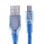 OcioDual Cable USB 2.0 a Mini USB Macho/Macho 30cm Azul