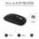 Combinazione tastiera wireless + mouse Subblim nera