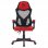 Sedia da gaming Newskill Eros con rete ergonomica rossa