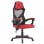 Sedia da gaming Newskill Eros con rete ergonomica rossa