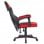 Sedia da gaming Newskill Eros con rete ergonomica rossa