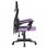 Sedia da gaming Newskill Eros con rete ergonomica viola