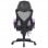 Sedia da gaming Newskill Eros con rete ergonomica viola